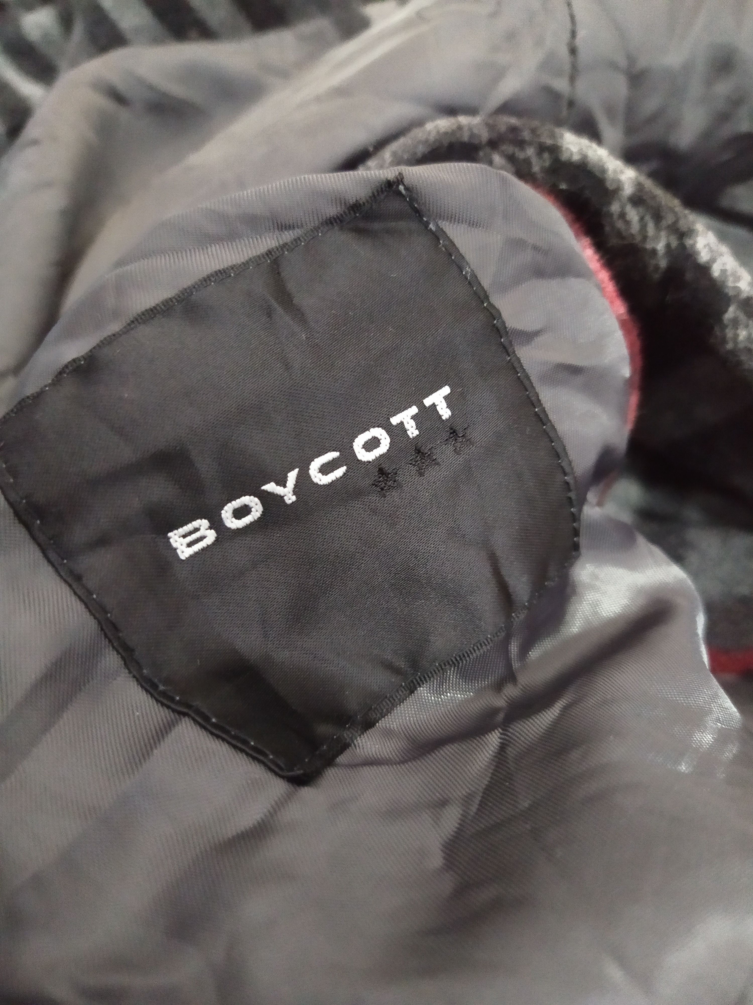 Boycott BOYCOTT JAPAN NOVA CHECK PORSUM NAVY JACKET (B662) Size US S / EU 44-46 / 1 - 9 Thumbnail