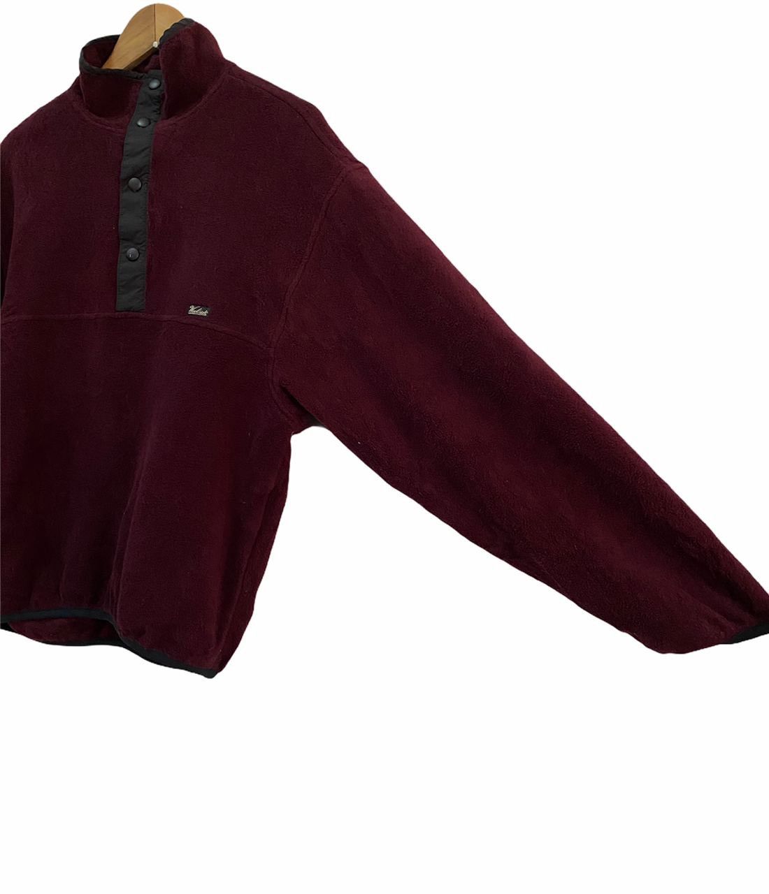 Japanese Brand × Woolrich Woolen Mills Vintage Woolrich Half Button Up Fleece Jacket Size US S / EU 44-46 / 1 - 5 Thumbnail
