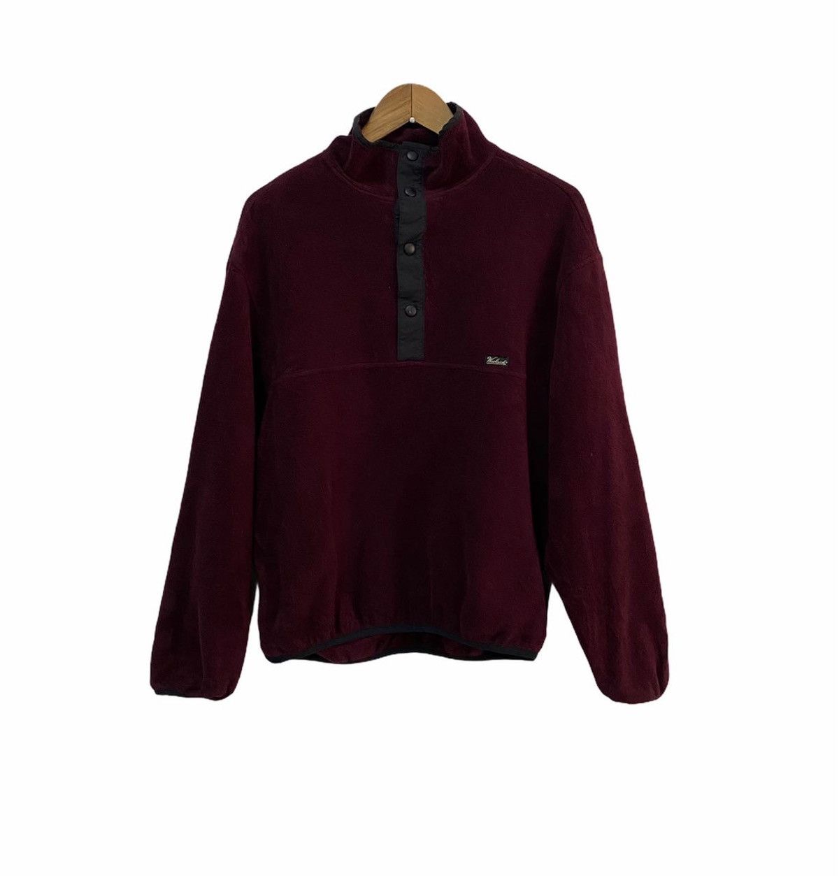 Japanese Brand × Woolrich Woolen Mills Vintage Woolrich Half Button Up Fleece Jacket Size US S / EU 44-46 / 1 - 12 Thumbnail