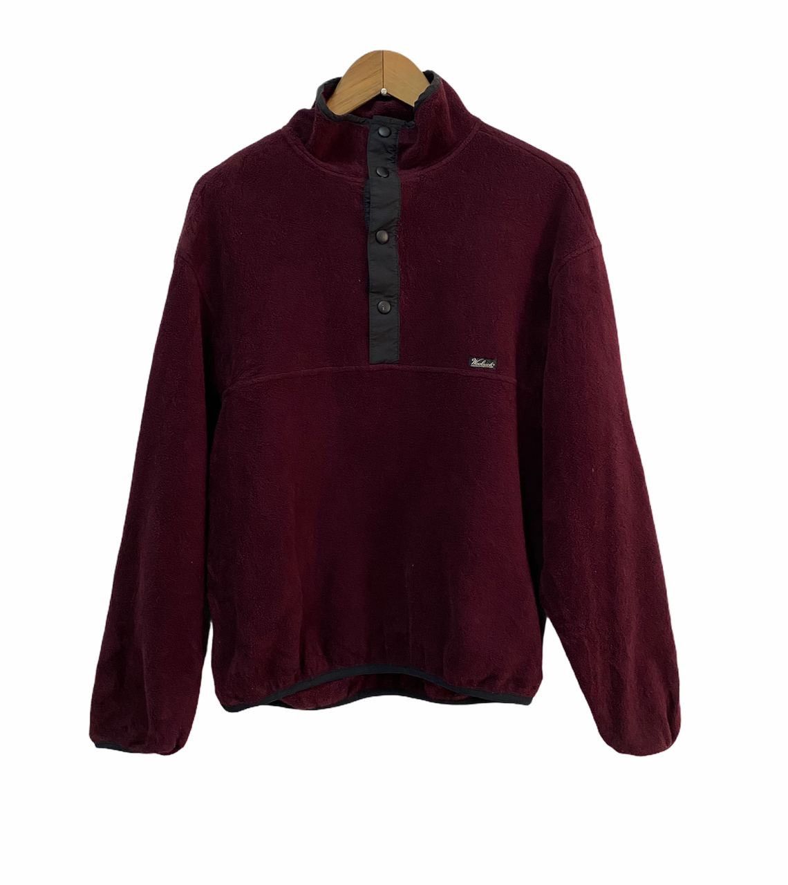 Japanese Brand × Woolrich Woolen Mills Vintage Woolrich Half Button Up Fleece Jacket Size US S / EU 44-46 / 1 - 1 Thumbnail