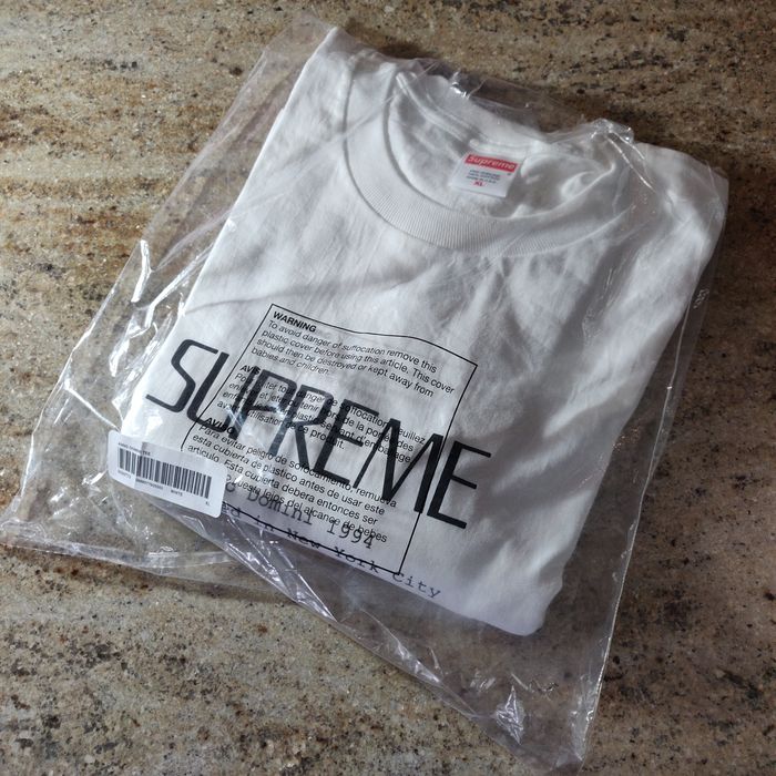 Supreme Supreme Anno Domini Tee - White XL *DS | Grailed