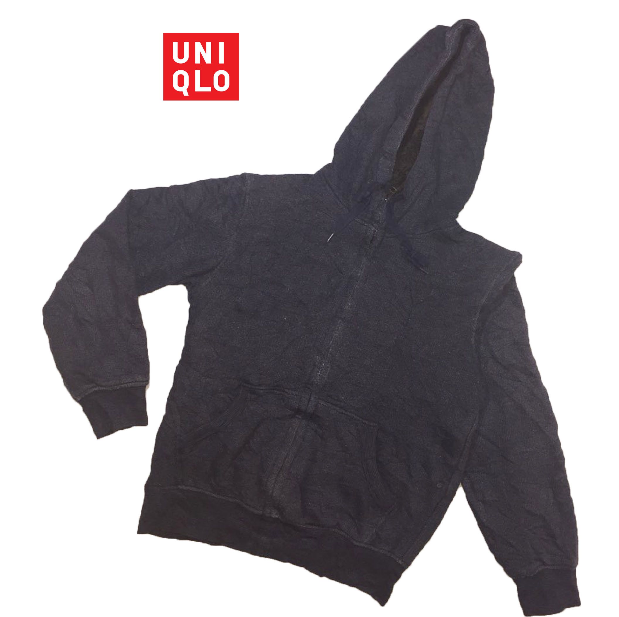 Uniqlo Fur Fleece Inside Hoodie Jacket Size US S / EU 44-46 / 1 - 1 Preview