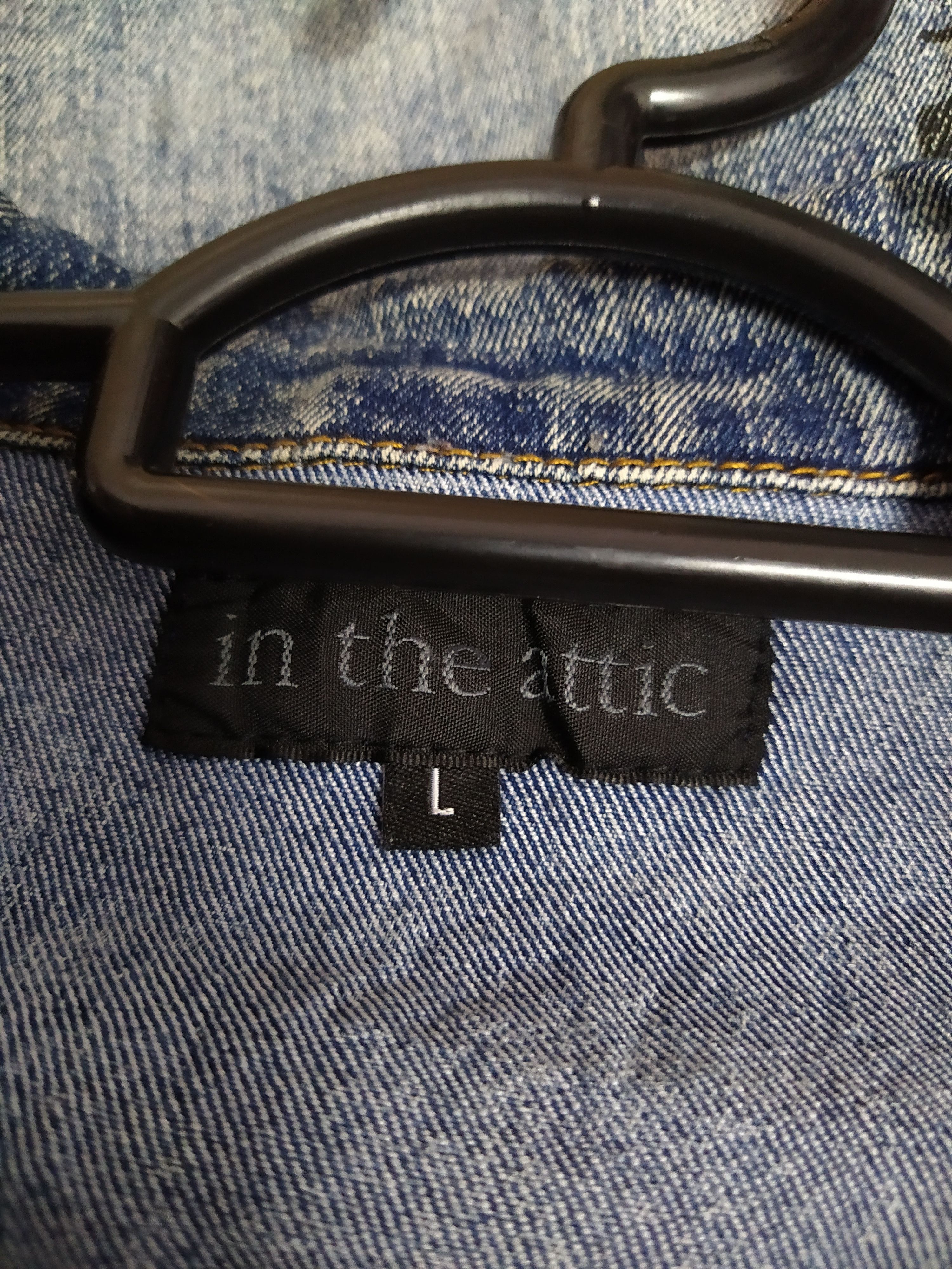 In The Attic IN THE ATTIC PUNK DENIM JACKET (B663) Size US XL / EU 56 / 4 - 6 Thumbnail