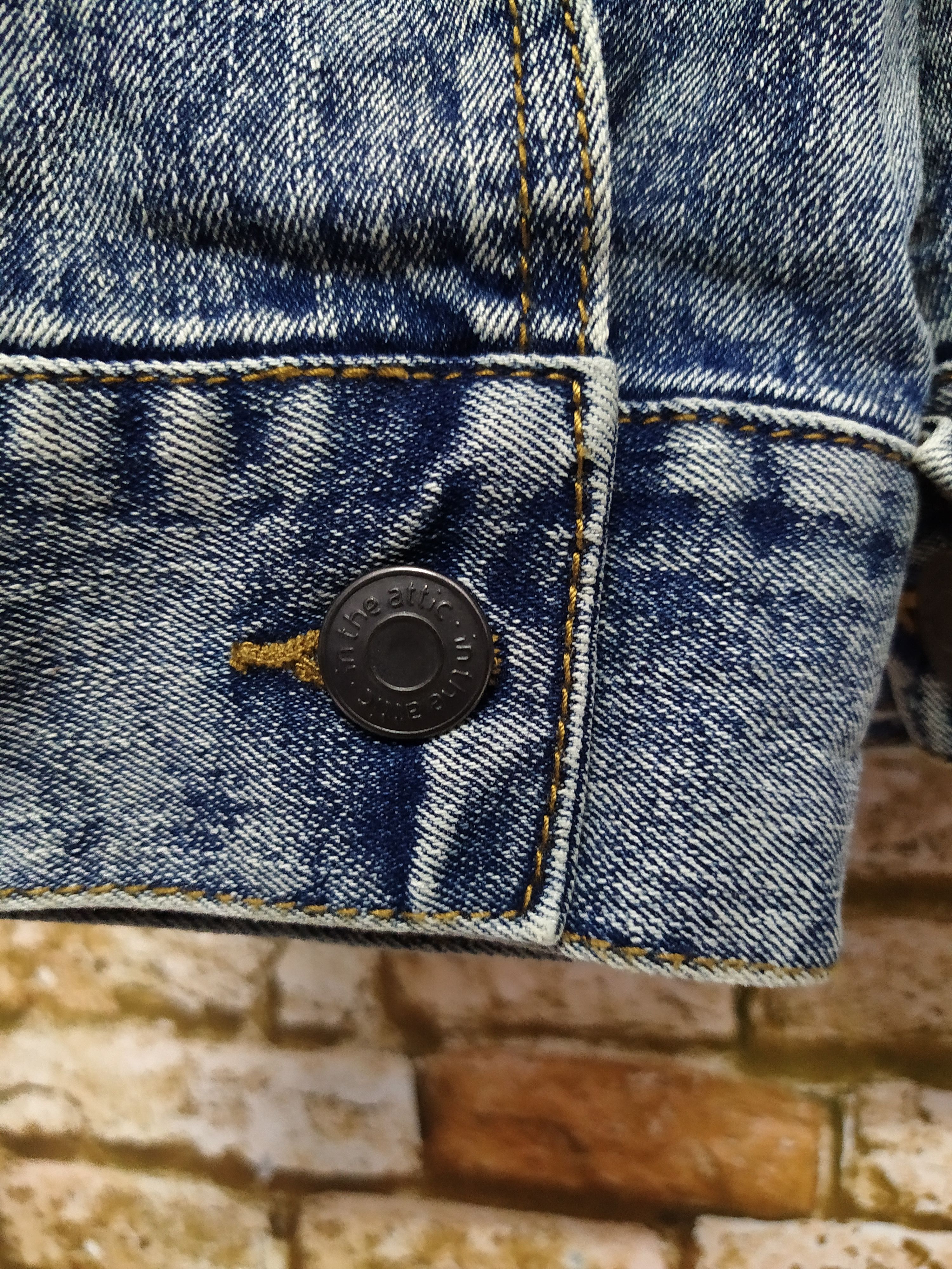 In The Attic IN THE ATTIC PUNK DENIM JACKET (B663) Size US XL / EU 56 / 4 - 4 Thumbnail