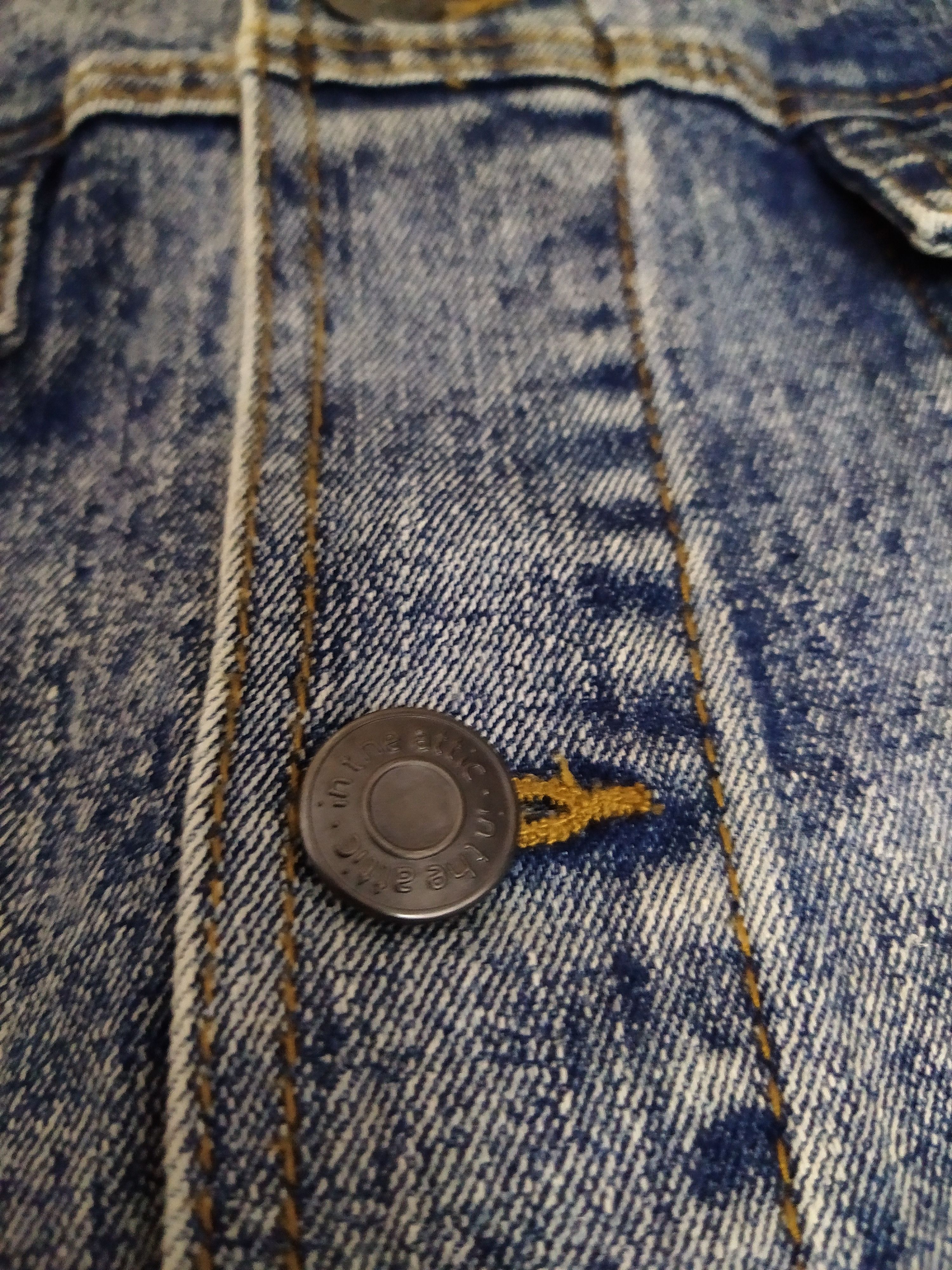 In The Attic IN THE ATTIC PUNK DENIM JACKET (B663) Size US XL / EU 56 / 4 - 7 Thumbnail