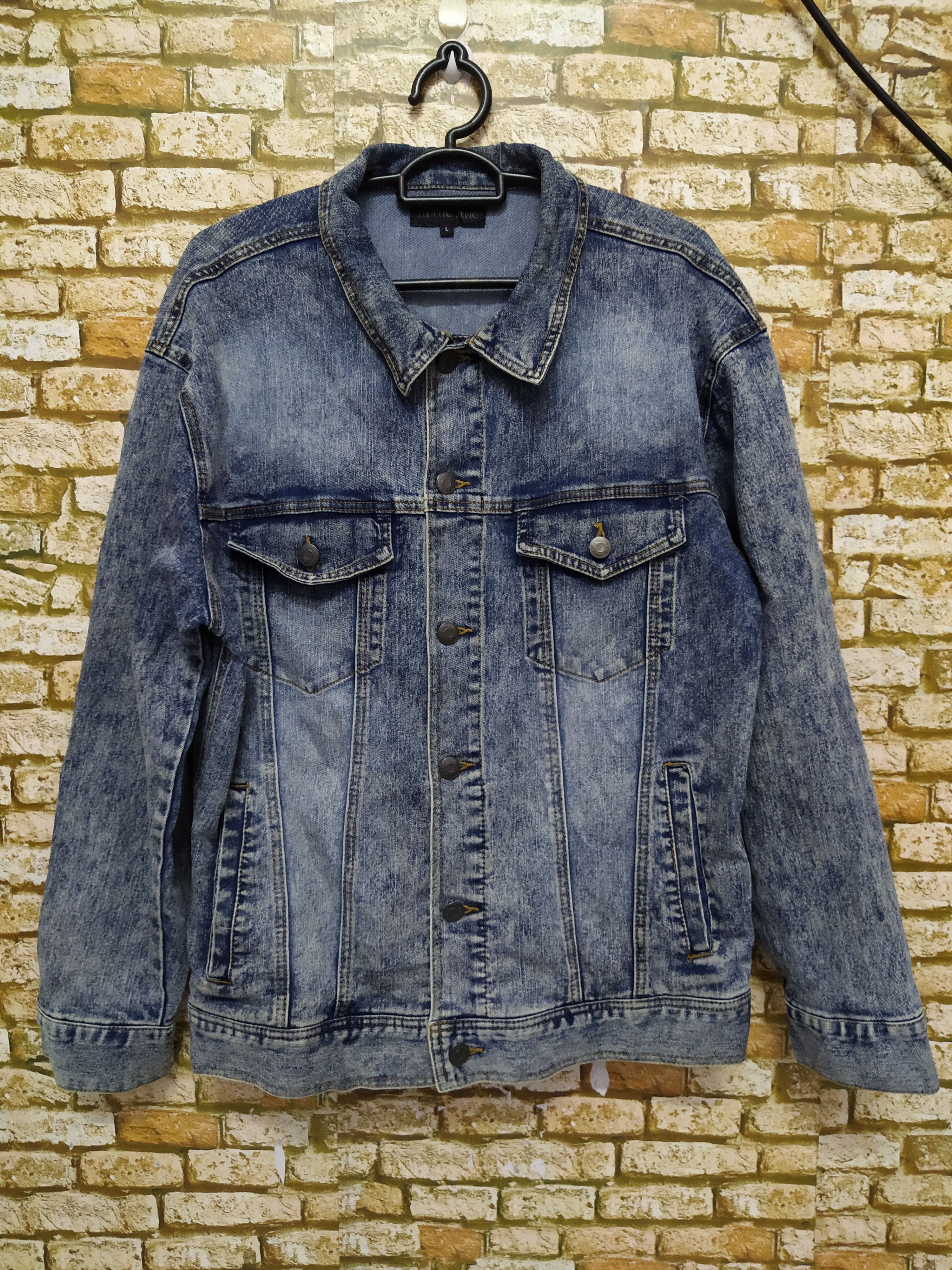 In The Attic IN THE ATTIC PUNK DENIM JACKET (B663) Size US XL / EU 56 / 4 - 5 Thumbnail