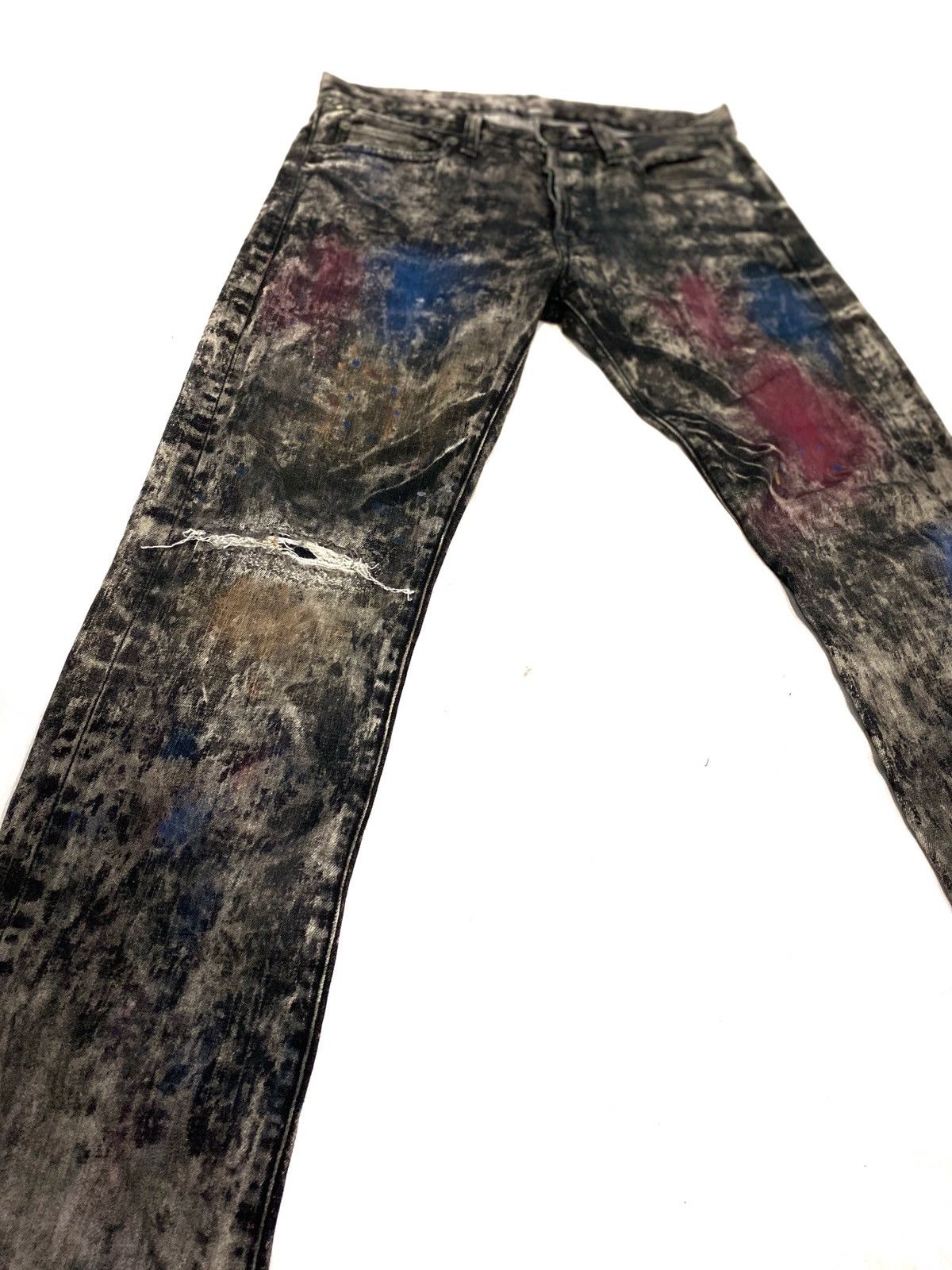 Ralph Lauren RALPH LAUREN DISTRESSED JEANS Size US 32 / EU 48 - 2 Thumbnail