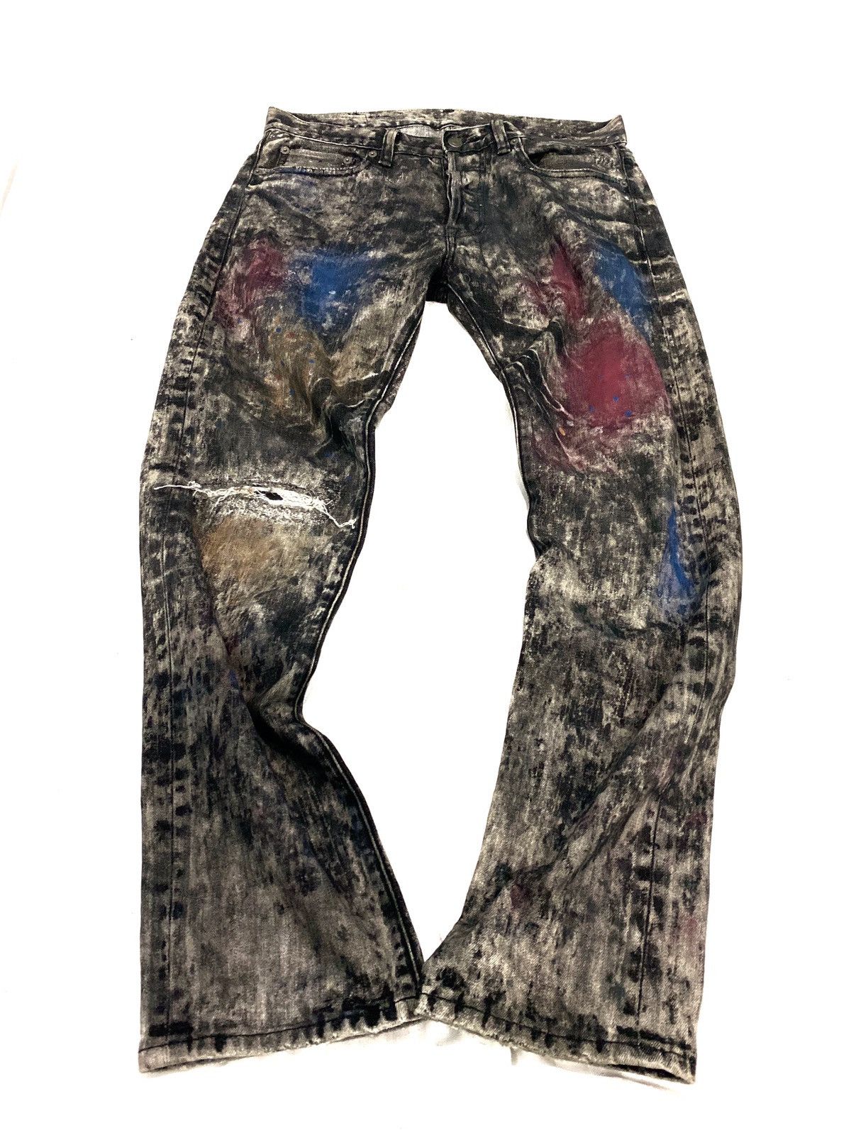 Ralph Lauren RALPH LAUREN DISTRESSED JEANS Size US 32 / EU 48 - 1 Thumbnail