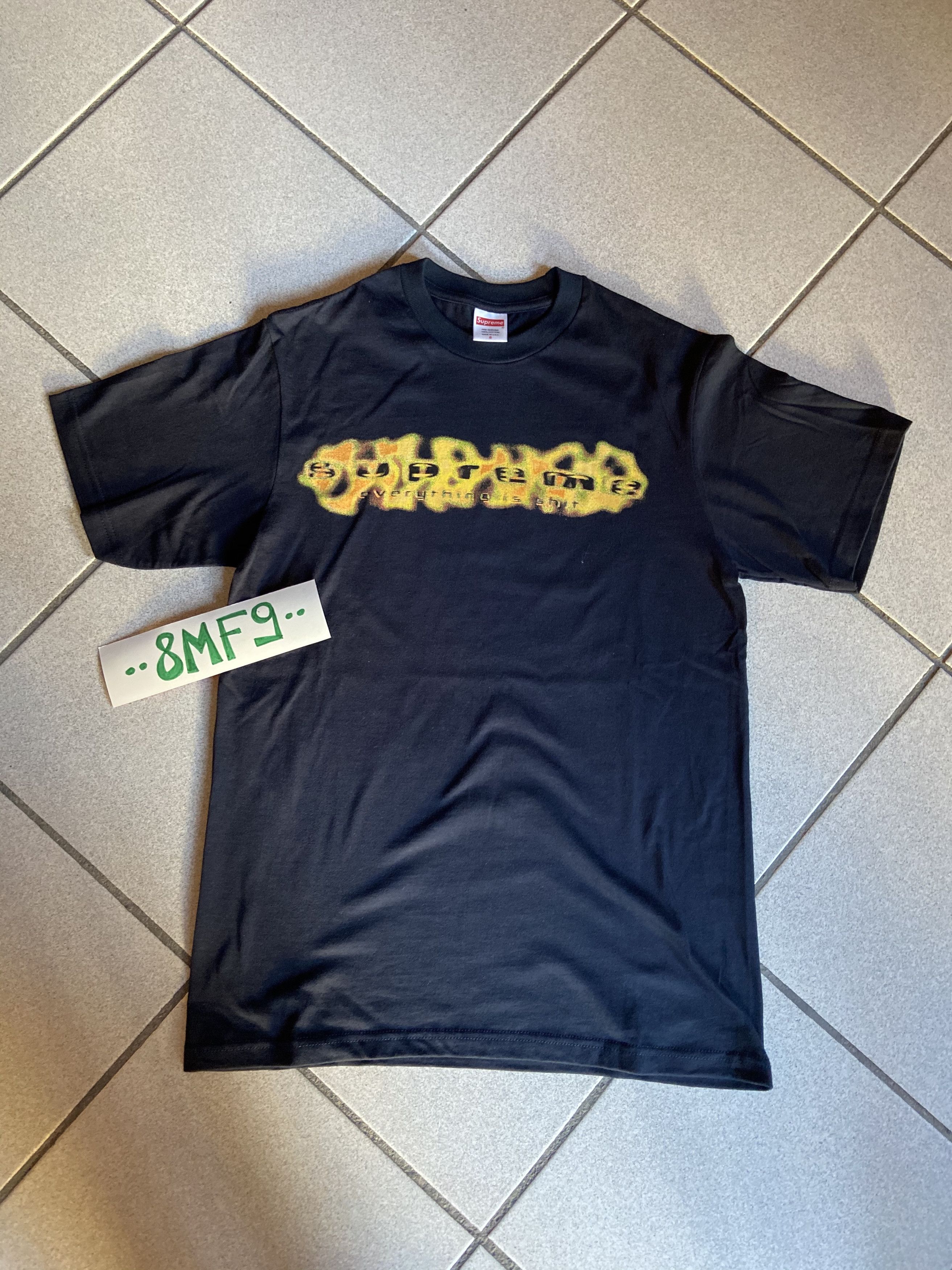 Supreme New Shit Tee Navy