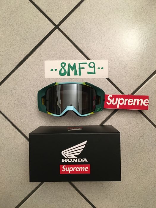 Supreme honda fox racing vue 2024 goggles moss