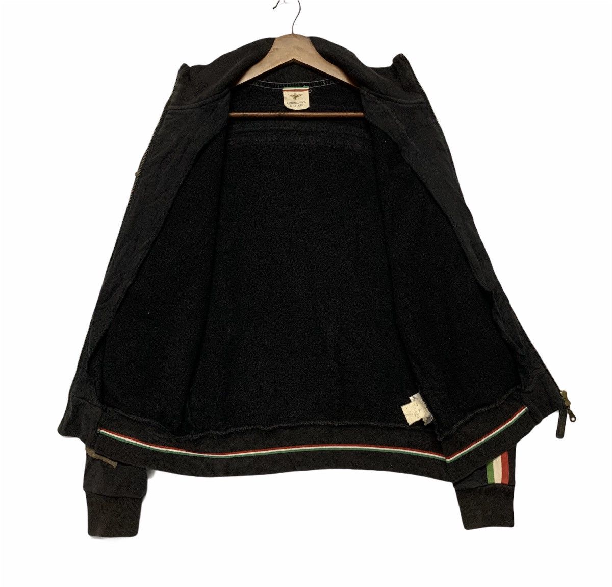 Aeronautica Militare × Designer Aeronautica Militare Spell Out Sweater Zip Ups Jacket Size US S / EU 44-46 / 1 - 8 Thumbnail