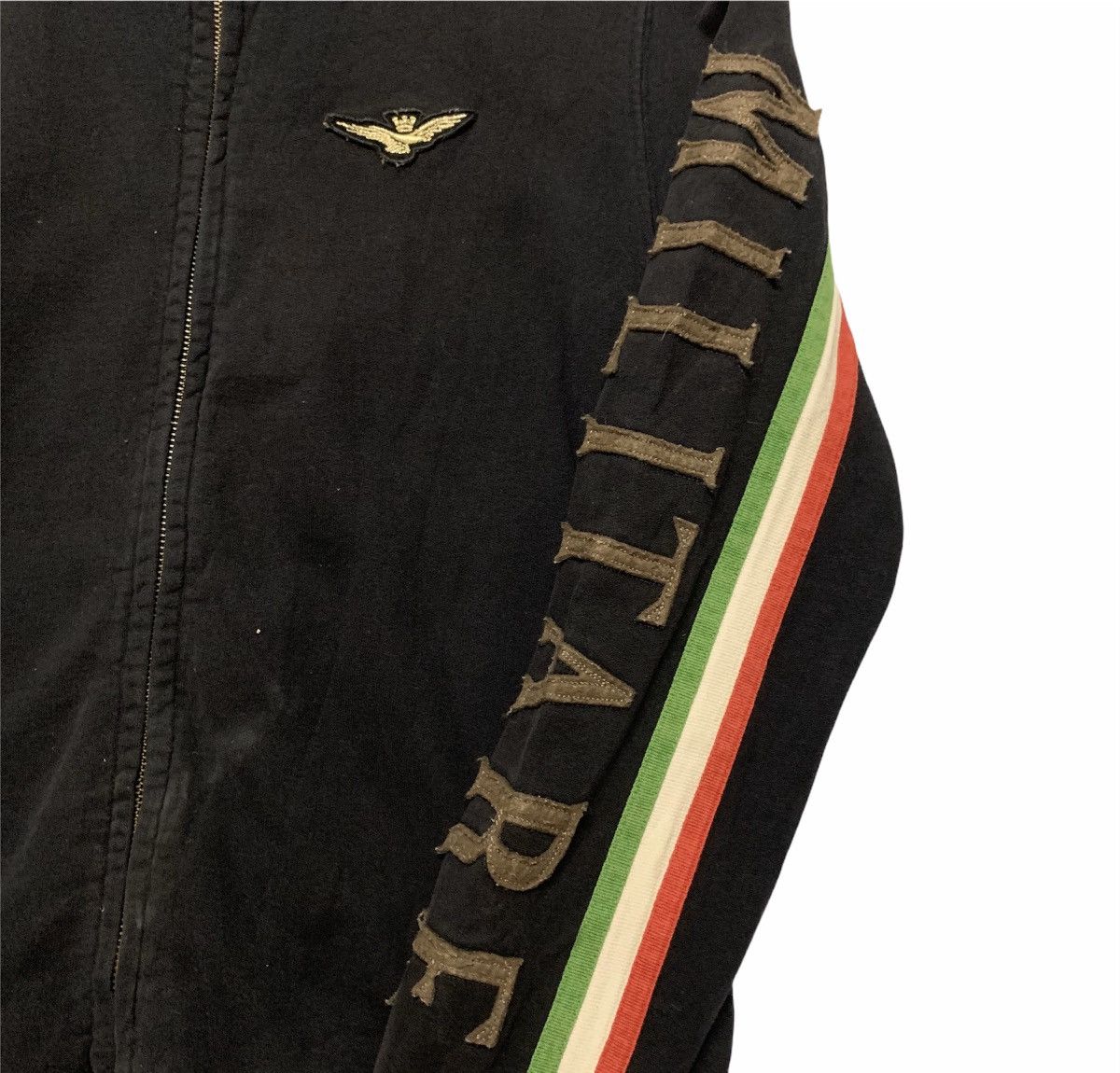 Aeronautica Militare × Designer Aeronautica Militare Spell Out Sweater Zip Ups Jacket Size US S / EU 44-46 / 1 - 6 Thumbnail
