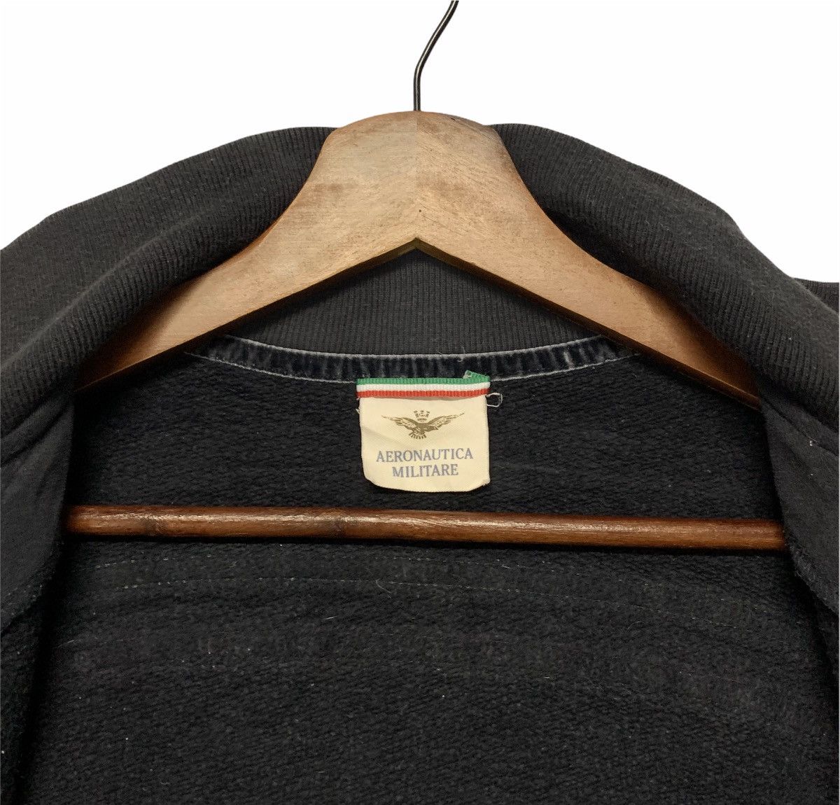 Aeronautica Militare × Designer Aeronautica Militare Spell Out Sweater Zip Ups Jacket Size US S / EU 44-46 / 1 - 11 Thumbnail