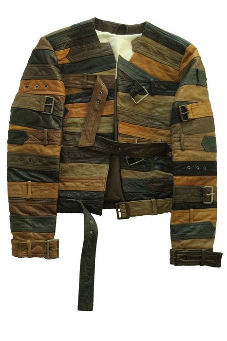 Maison Margiela AW08 Maison Margiela x Hu0026M Leather Belt Jacket | Grailed