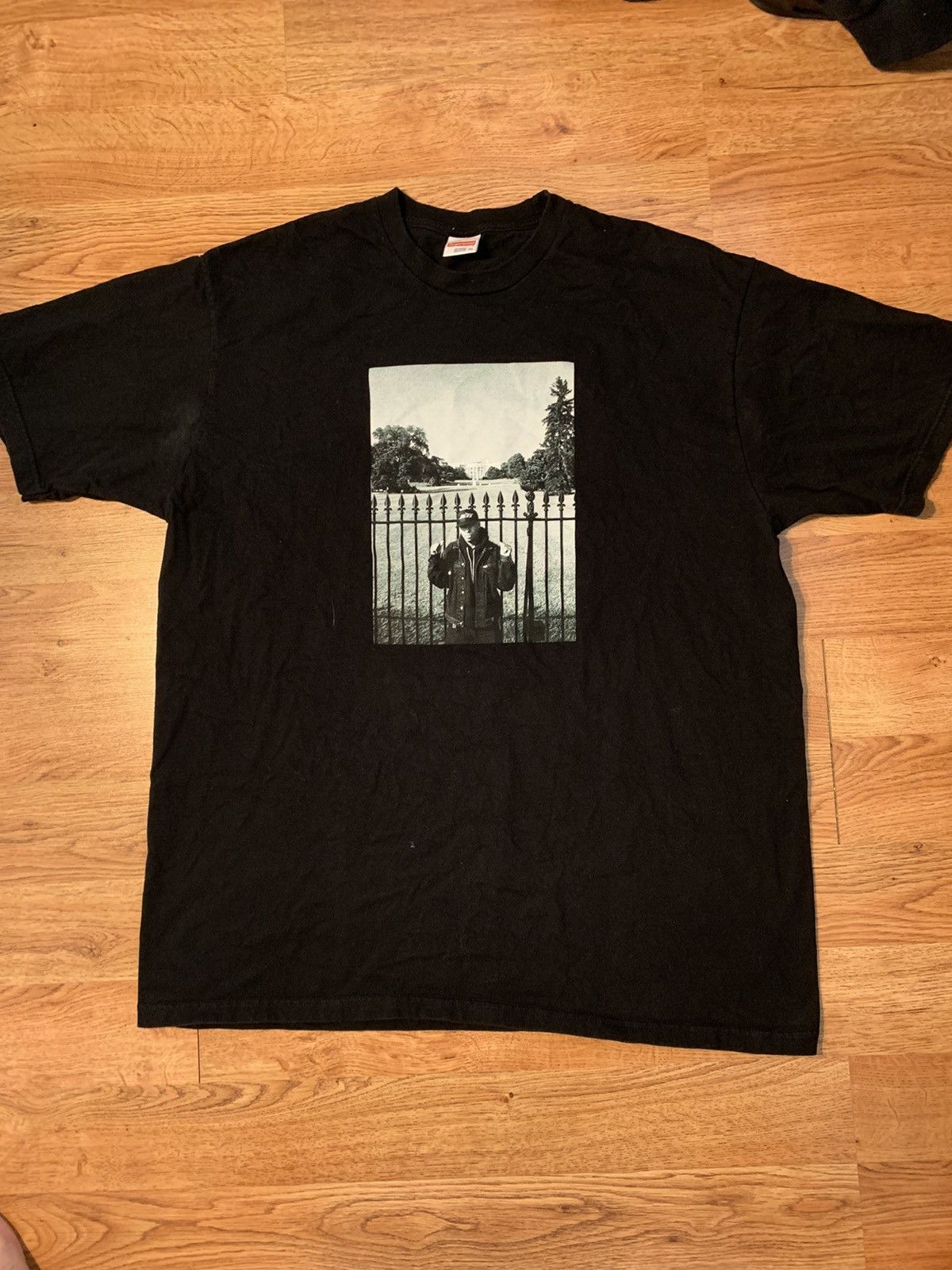 The Supreme UNDERCOVER Public Enemy White House Tee Short Sleeve T Shirts