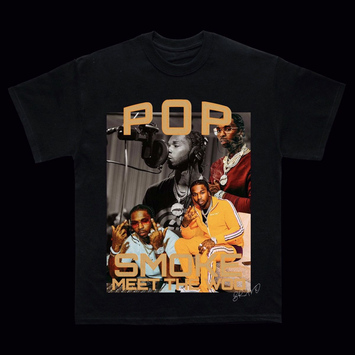 [送料込] ★LUKE VICIOUS★POP SMOKE TEE Luke Vicious × Vintage LUKE VICIOUS Pop Smoke Tribute Tee