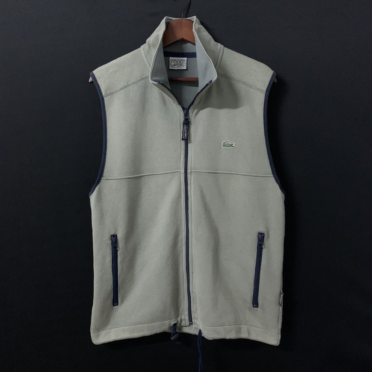 Lacoste Lacoste Sport Classic Small Logo Sleeveless Vest Size US M / EU 48-50 / 2 - 2 Thumbnail