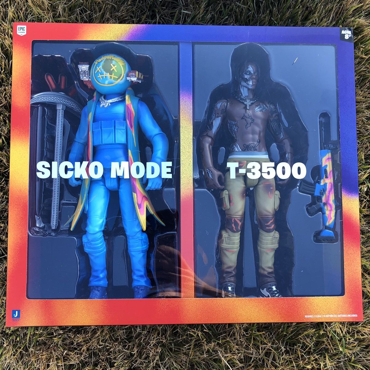Cactus Jack Fortnite Action Figure | Grailed