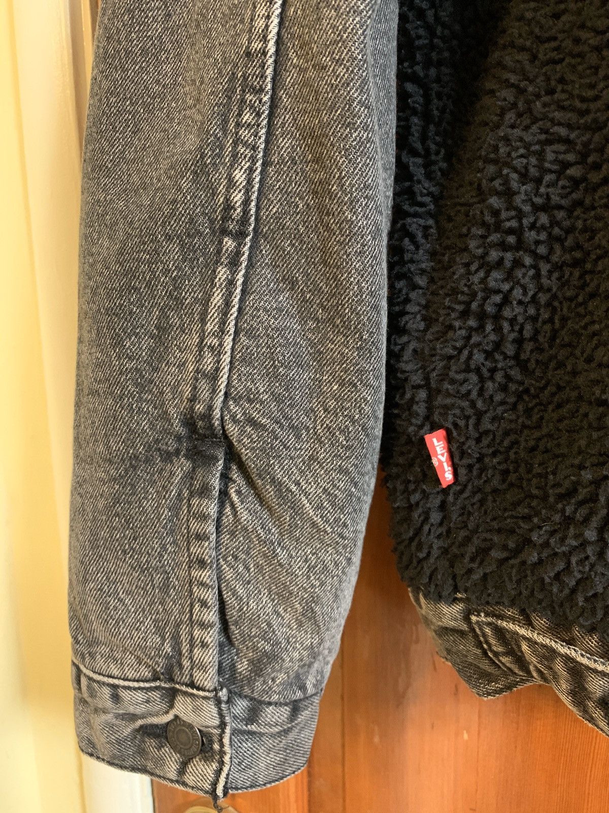Levi's × Levi's Vintage Clothing *RARE* Brand New Levi’s Premium Reverse Sherpa Jacket - XL Size US XL / EU 56 / 4 - 5 Thumbnail