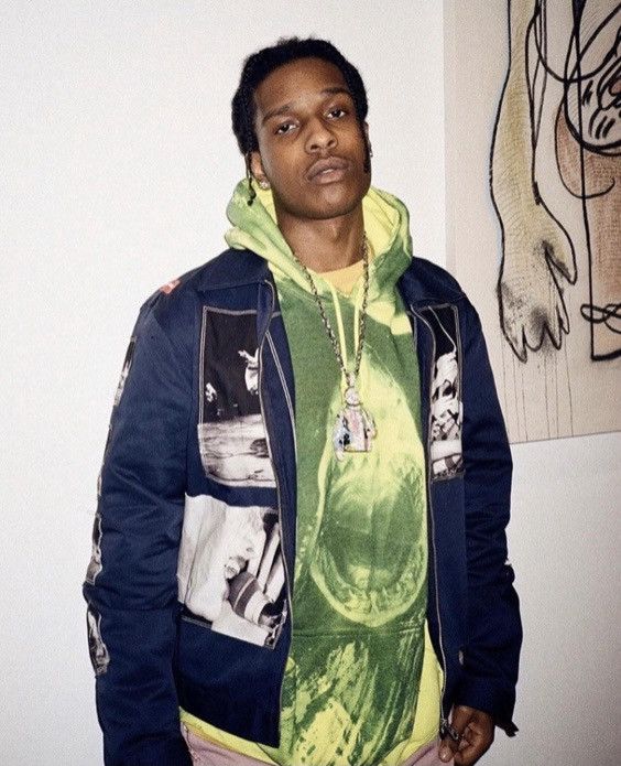 Asap Rocky × Designer × Streetwear 85 Eldridge Neon Green Shark Hoodie |  Grailed