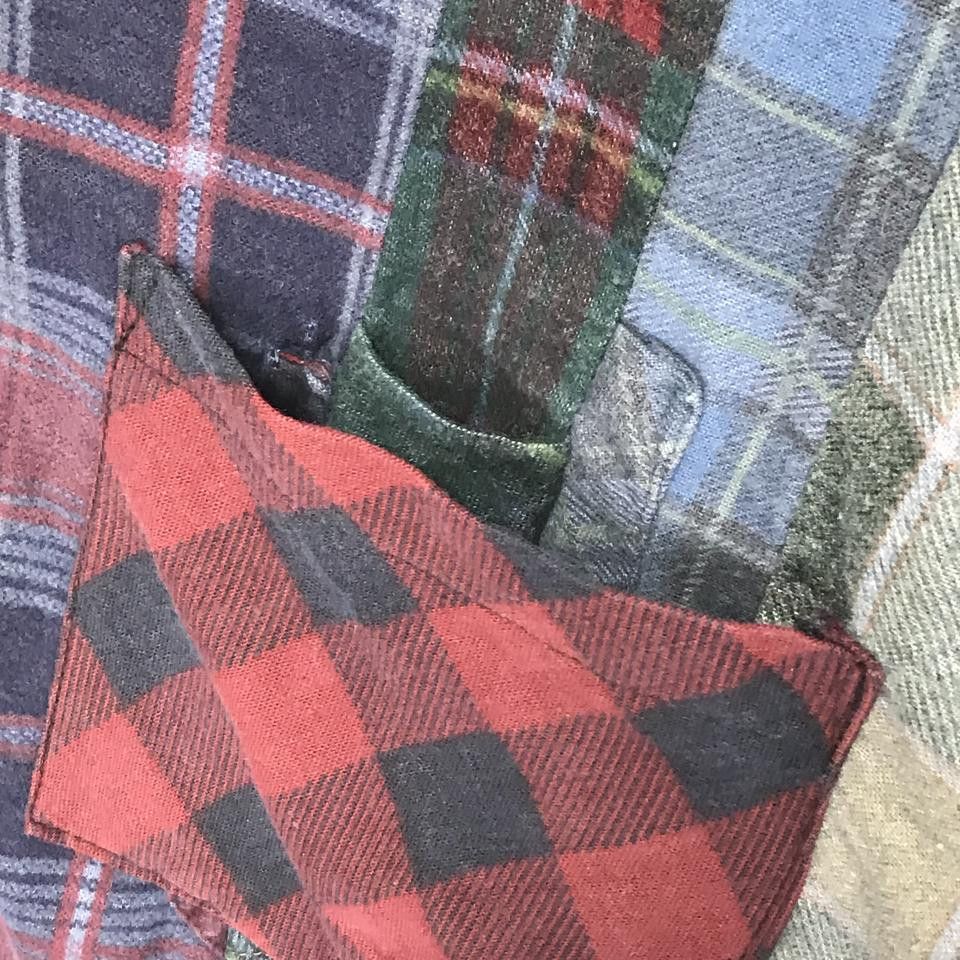 Needles [M] Rebuild by Needles Rebuild 7 Cut Flannel Shirt Ribbon Size US M / EU 48-50 / 2 - 3 Thumbnail