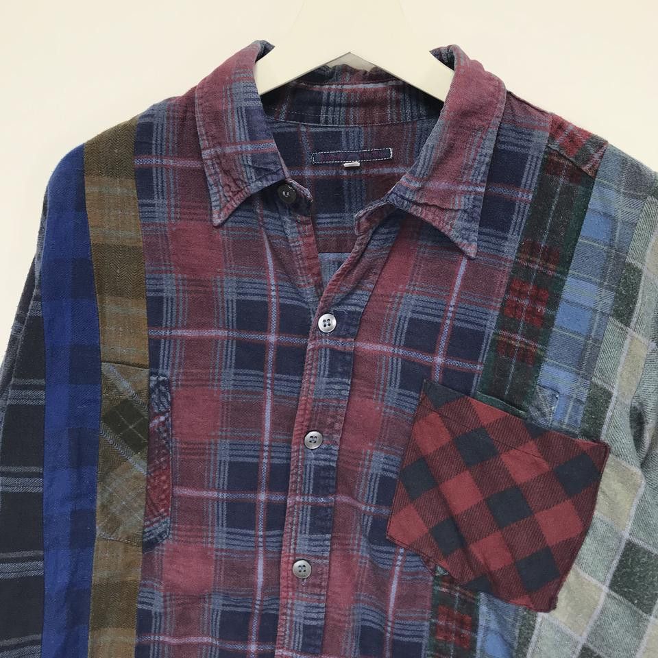 Needles [M] Rebuild by Needles Rebuild 7 Cut Flannel Shirt Ribbon Size US M / EU 48-50 / 2 - 8 Thumbnail