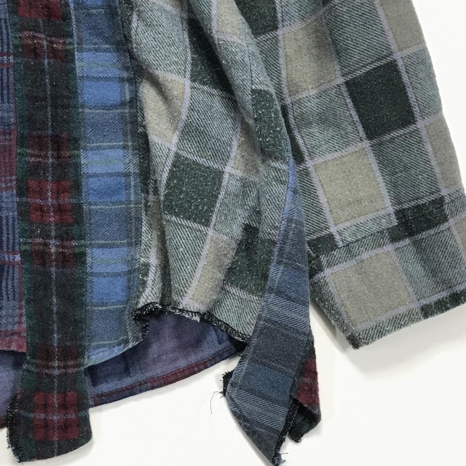 Needles [M] Rebuild by Needles Rebuild 7 Cut Flannel Shirt Ribbon Size US M / EU 48-50 / 2 - 4 Thumbnail