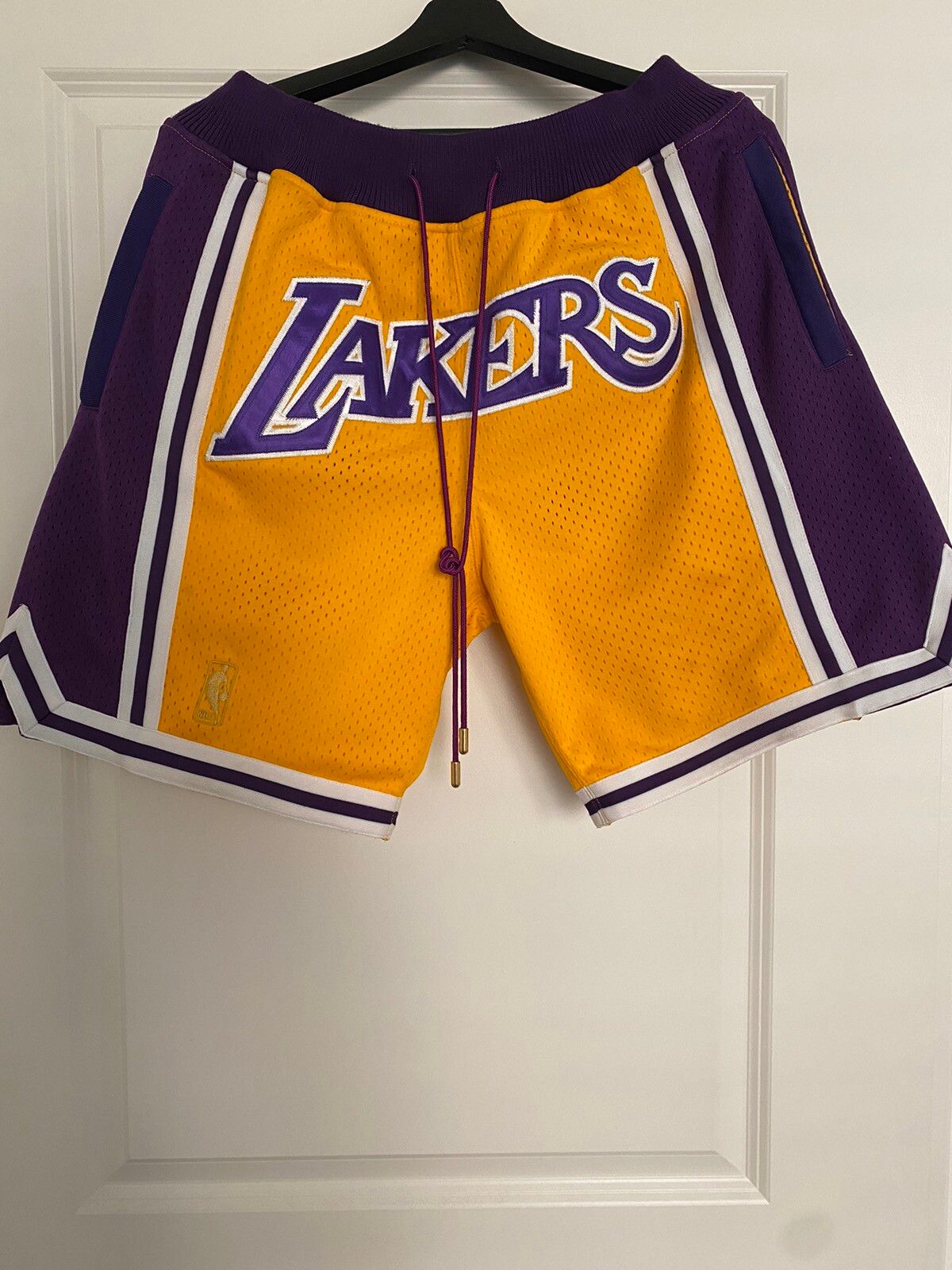 Mitchell & Ness Just Don x Mitchell & Ness Lakers Shorts OG F&F batch Size US 31 - 1 Preview