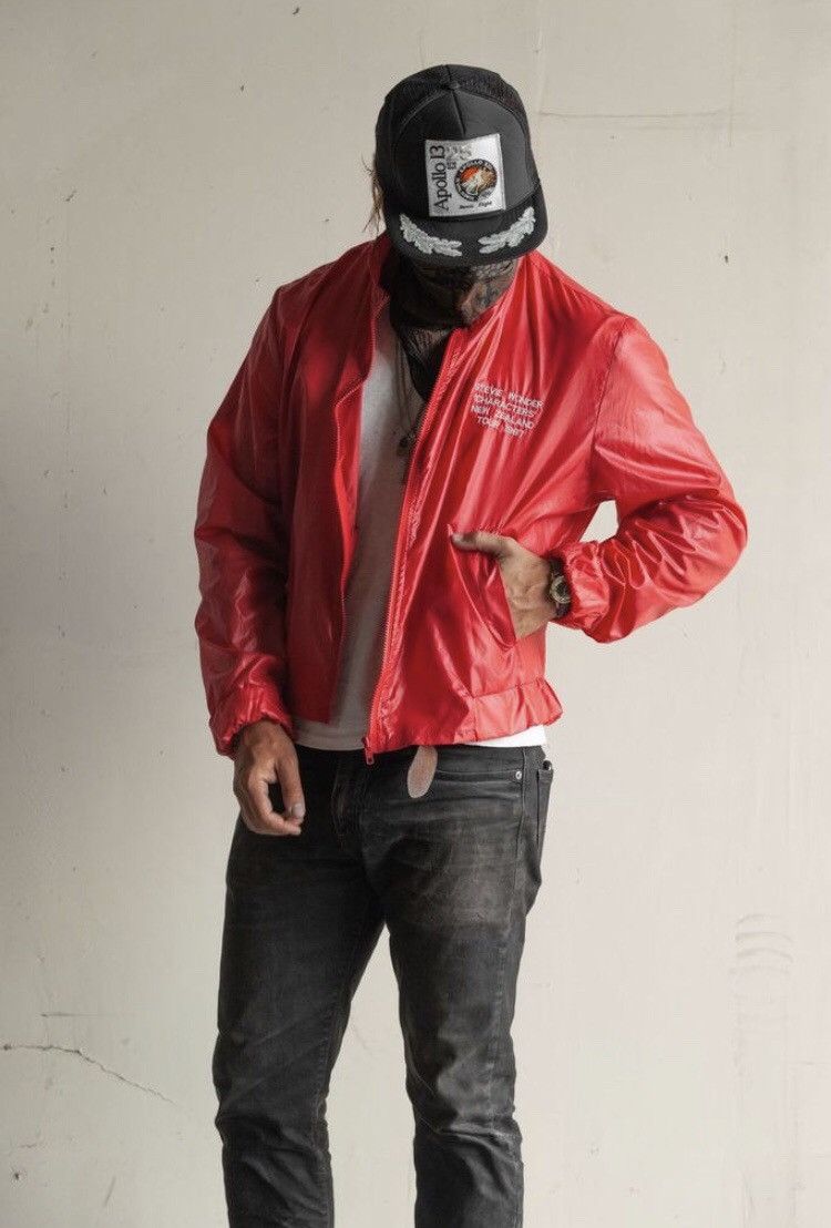 Stevie Wonder 1987 New Zealand Band Tour Windbreaker