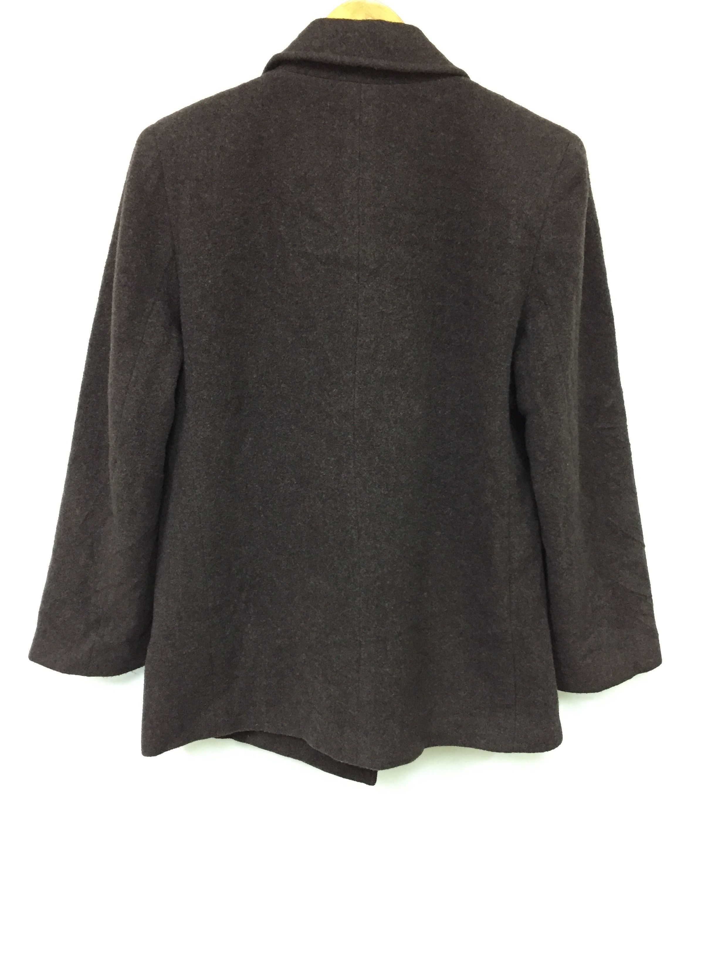 Fendi Fendissime by FENDI Asymmetrical Wool jacket luxury Size L / US 10 / IT 46 - 7 Thumbnail