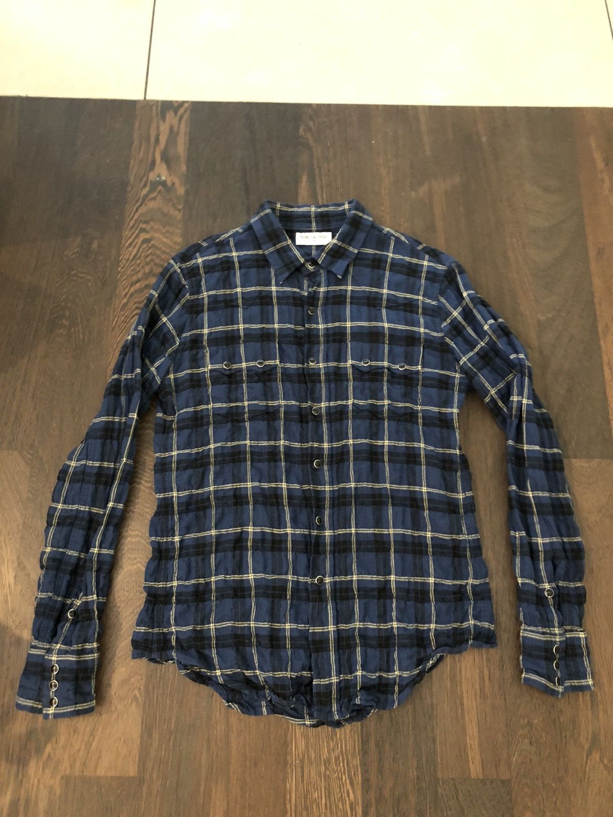 Saint Laurent Flannel Shirt