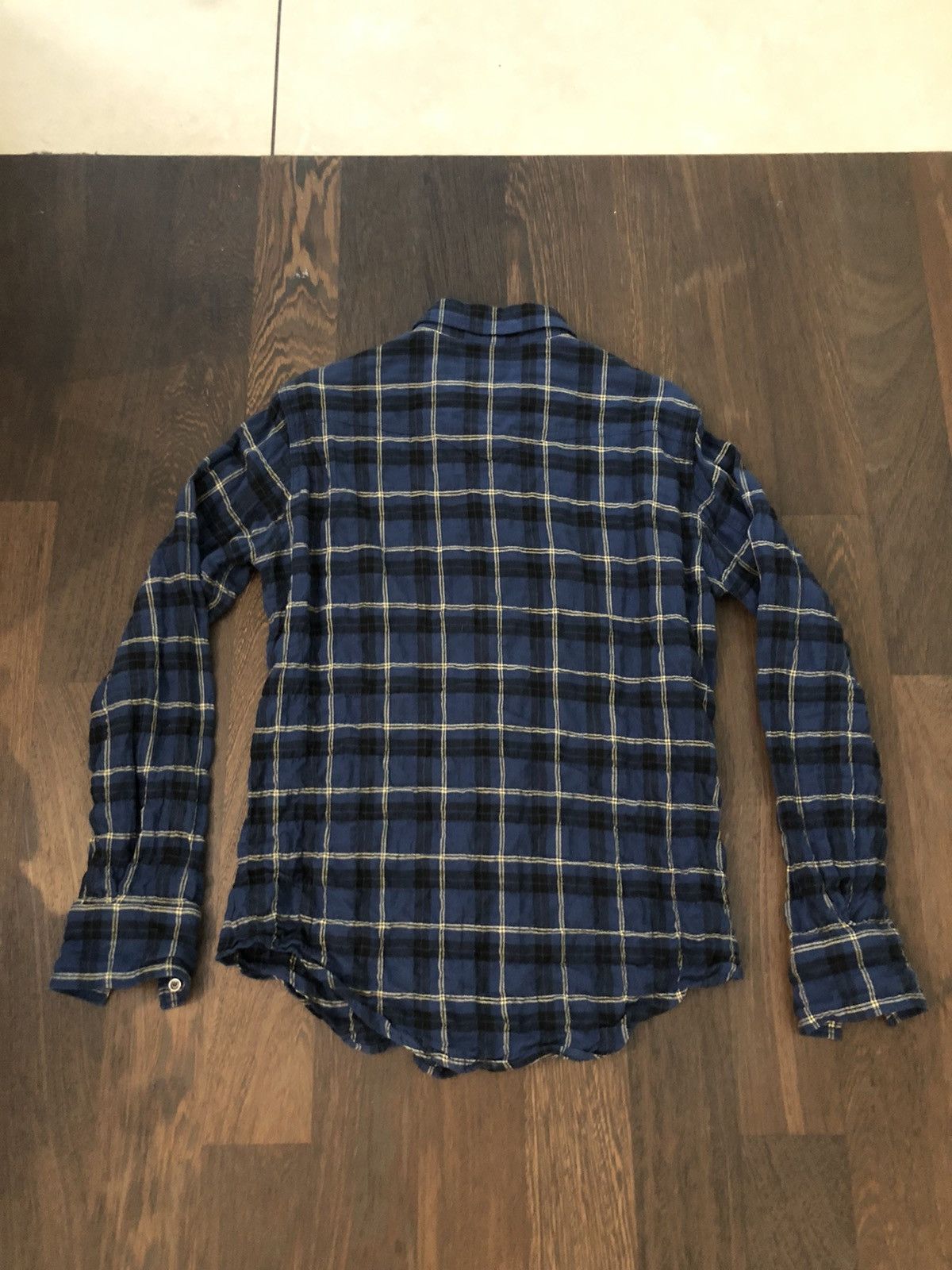 Saint Laurent Paris Saint Laurent Flannel Shirt Size US S / EU 44-46 / 1 - 2 Thumbnail