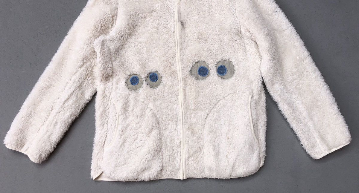Cartoon Network Uniqlo Smileys Mohair Fleece Reversible Jacket Size US S / EU 44-46 / 1 - 4 Thumbnail