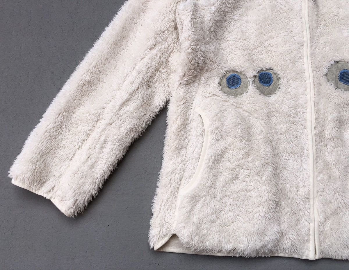 Cartoon Network Uniqlo Smileys Mohair Fleece Reversible Jacket Size US S / EU 44-46 / 1 - 6 Thumbnail