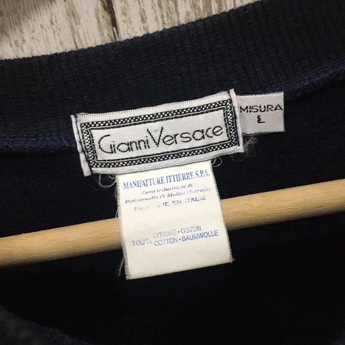 Gianni Valentino Rare Gianni Versace Medusa Embroidery Made In Italy Size US L / EU 52-54 / 3 - 4 Thumbnail