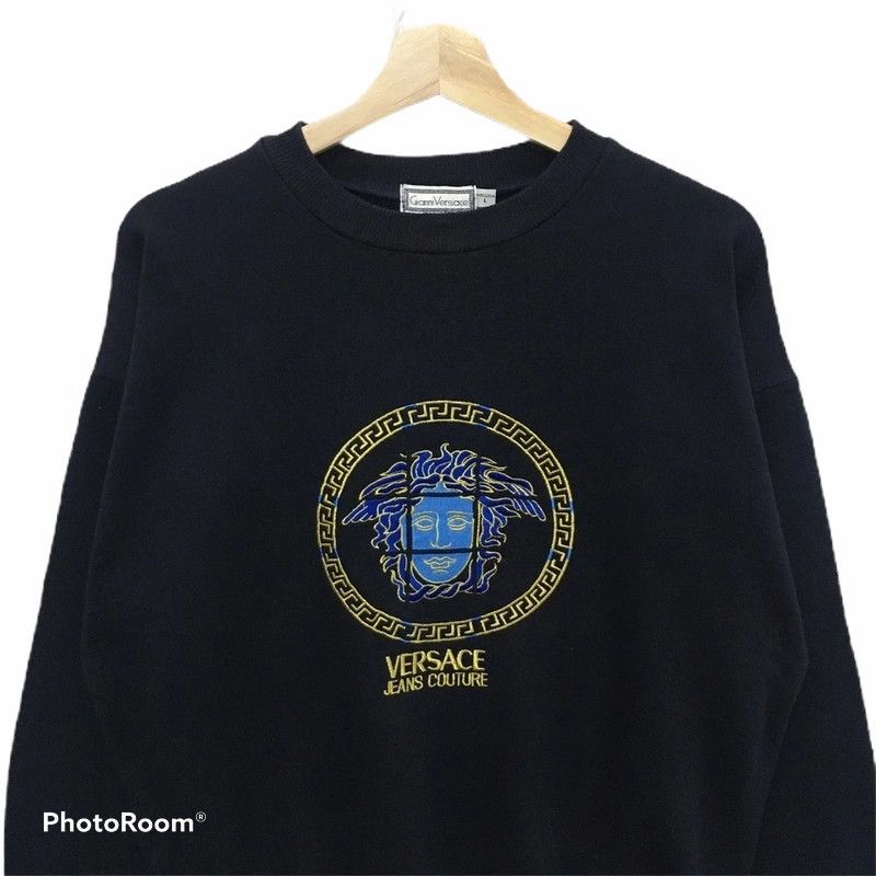 Gianni Valentino Rare Gianni Versace Medusa Embroidery Made In Italy Size US L / EU 52-54 / 3 - 2 Thumbnail