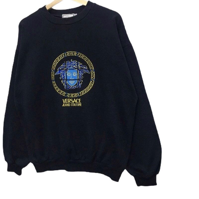 Gianni Valentino Rare Gianni Versace Medusa Embroidery Made In Italy Size US L / EU 52-54 / 3 - 8 Thumbnail