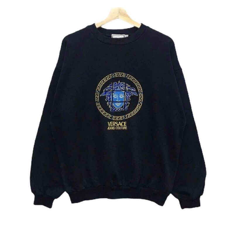 Gianni Valentino Rare Gianni Versace Medusa Embroidery Made In Italy Size US L / EU 52-54 / 3 - 1 Thumbnail