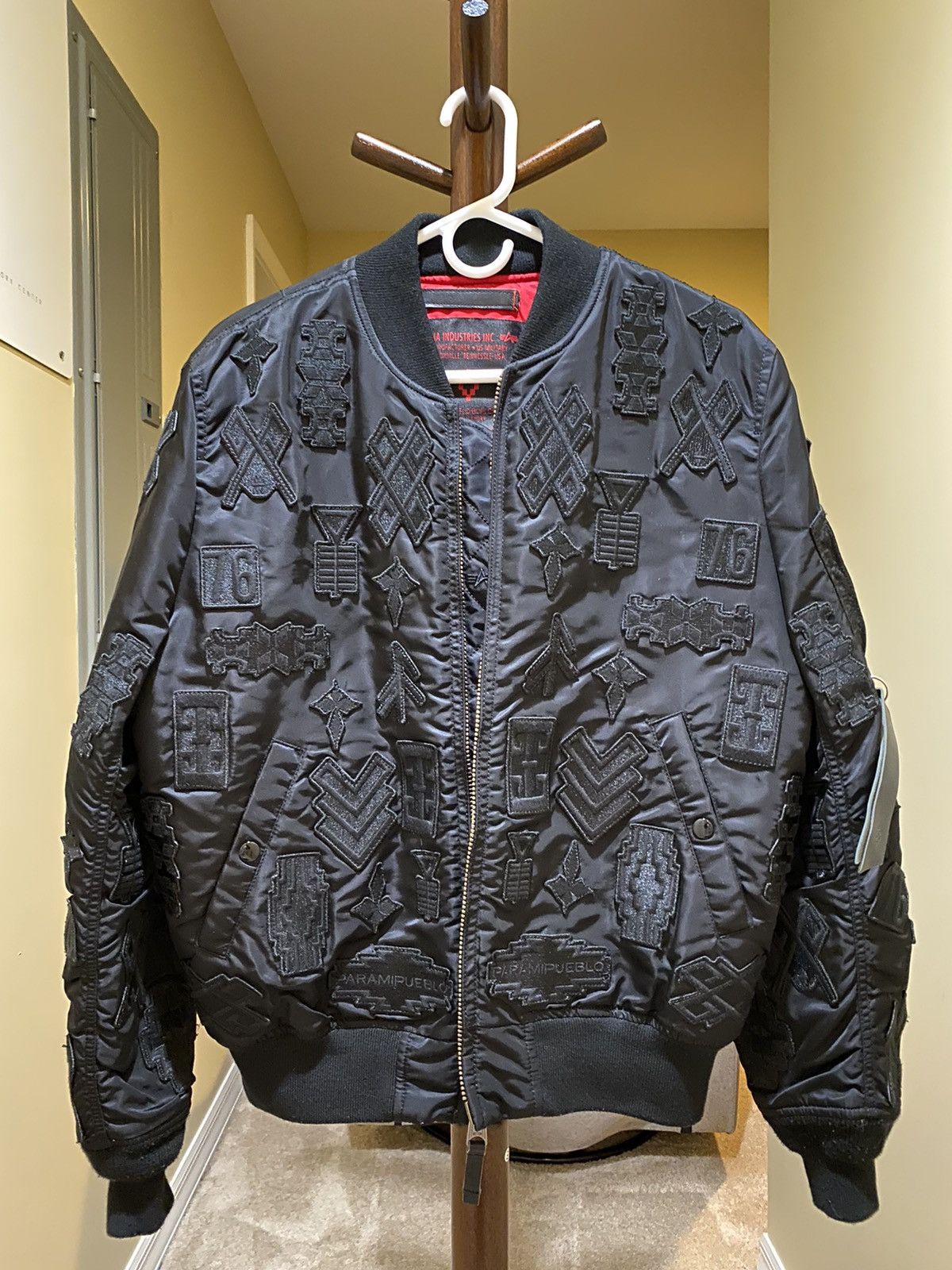 Marcelo Burlon Marcelo Burlon x Alpha Industries Patches Bomber