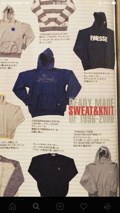 Goodenough VINTAGE FINESSE GOODENOUGH BY HIROSHI FUJIWARA | Grailed