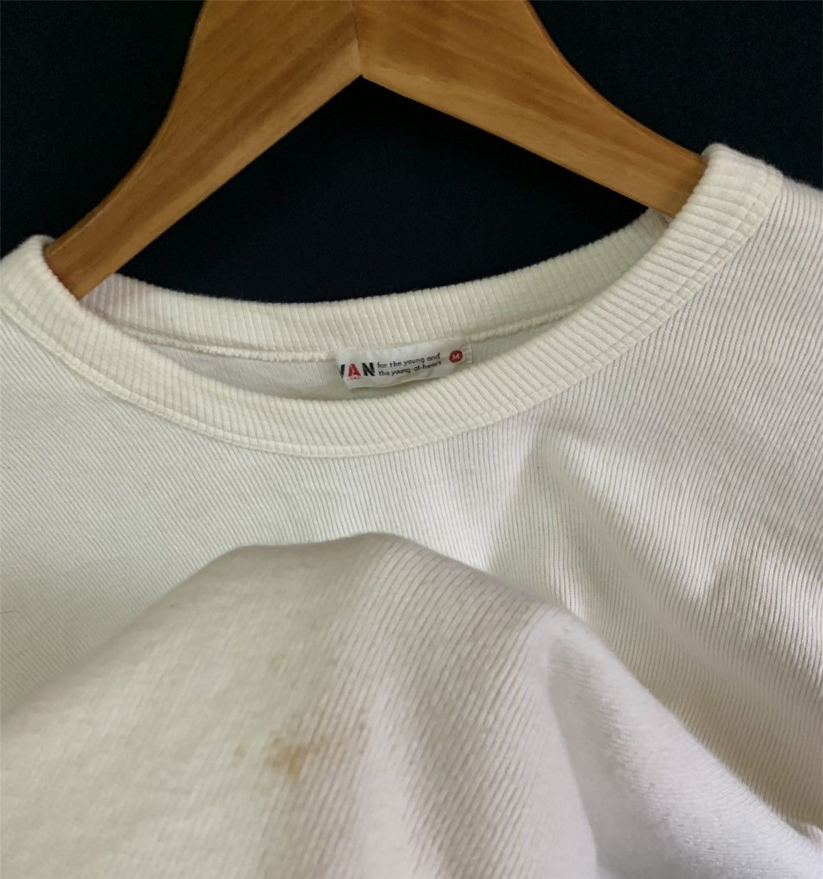 Japanese Brand vintage van jac sweatshirt big logo spellout medium size Size US M / EU 48-50 / 2 - 4 Thumbnail