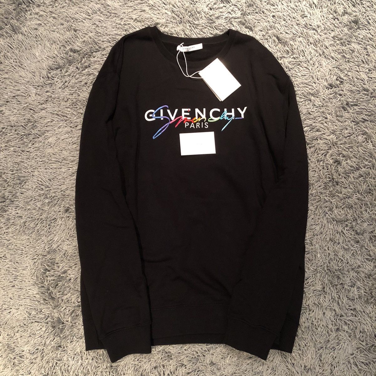 GIVENCHY/リフラクテッド エンブロイダリーロゴスウェットシャツ GENE HEAVENS（ジーンヘブンズ）の「(GENE HEAVENS