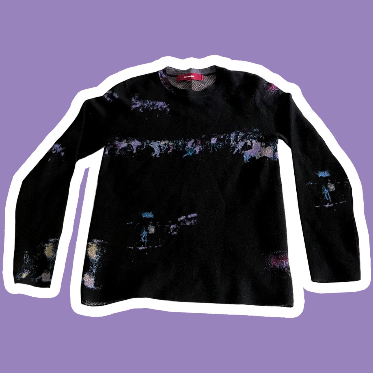 Sies Marjan mint Sies Marjan Club Kids intarsia knit sweater L Size L / US 10 / IT 46 - 2 Thumbnail