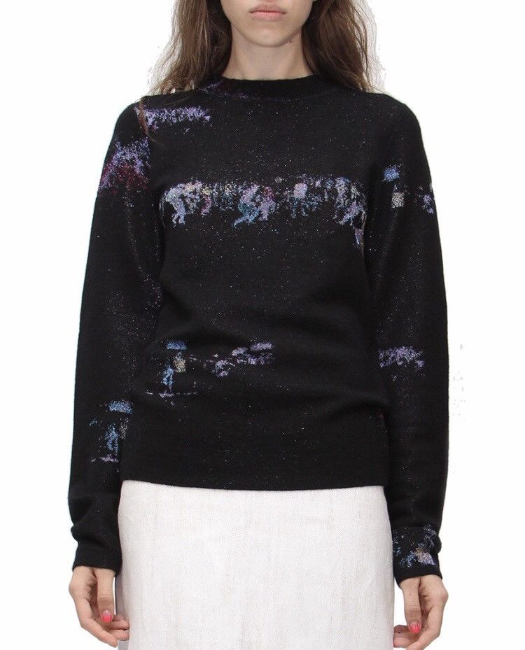 Sies Marjan mint Sies Marjan Club Kids intarsia knit sweater L Size L / US 10 / IT 46 - 1 Thumbnail
