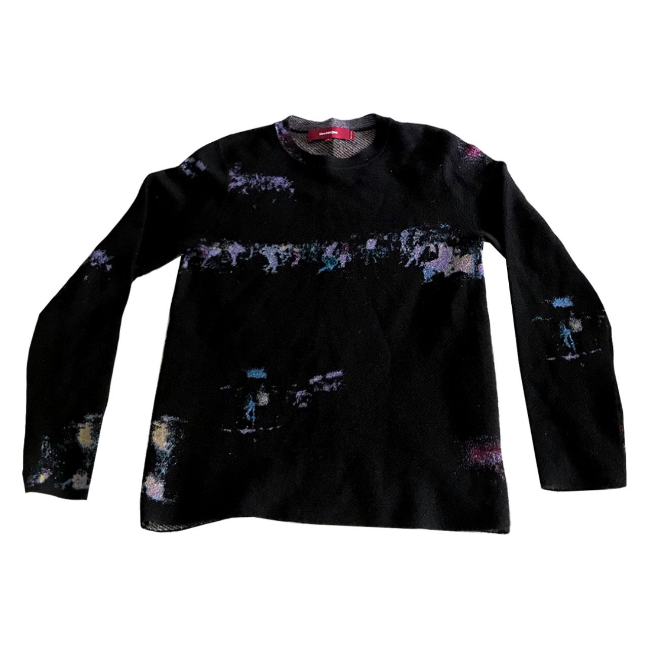 Sies Marjan mint Sies Marjan Club Kids intarsia knit sweater L Size L / US 10 / IT 46 - 3 Thumbnail