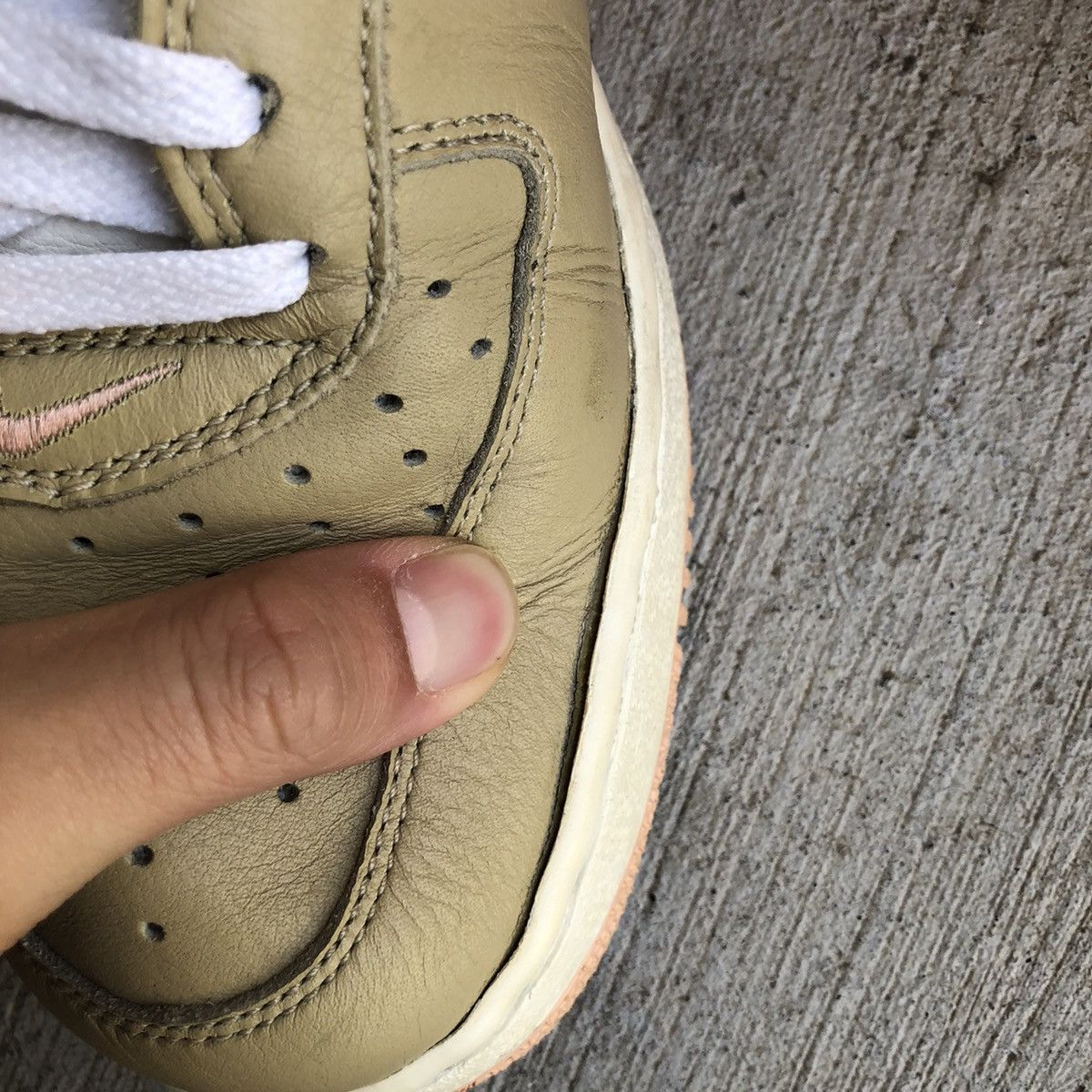 Nike Air Force 1 Low Linen CO.JP 2001 Japan Exclusive 630117-261 Size US 9.5 / EU 42-43 - 8 Thumbnail