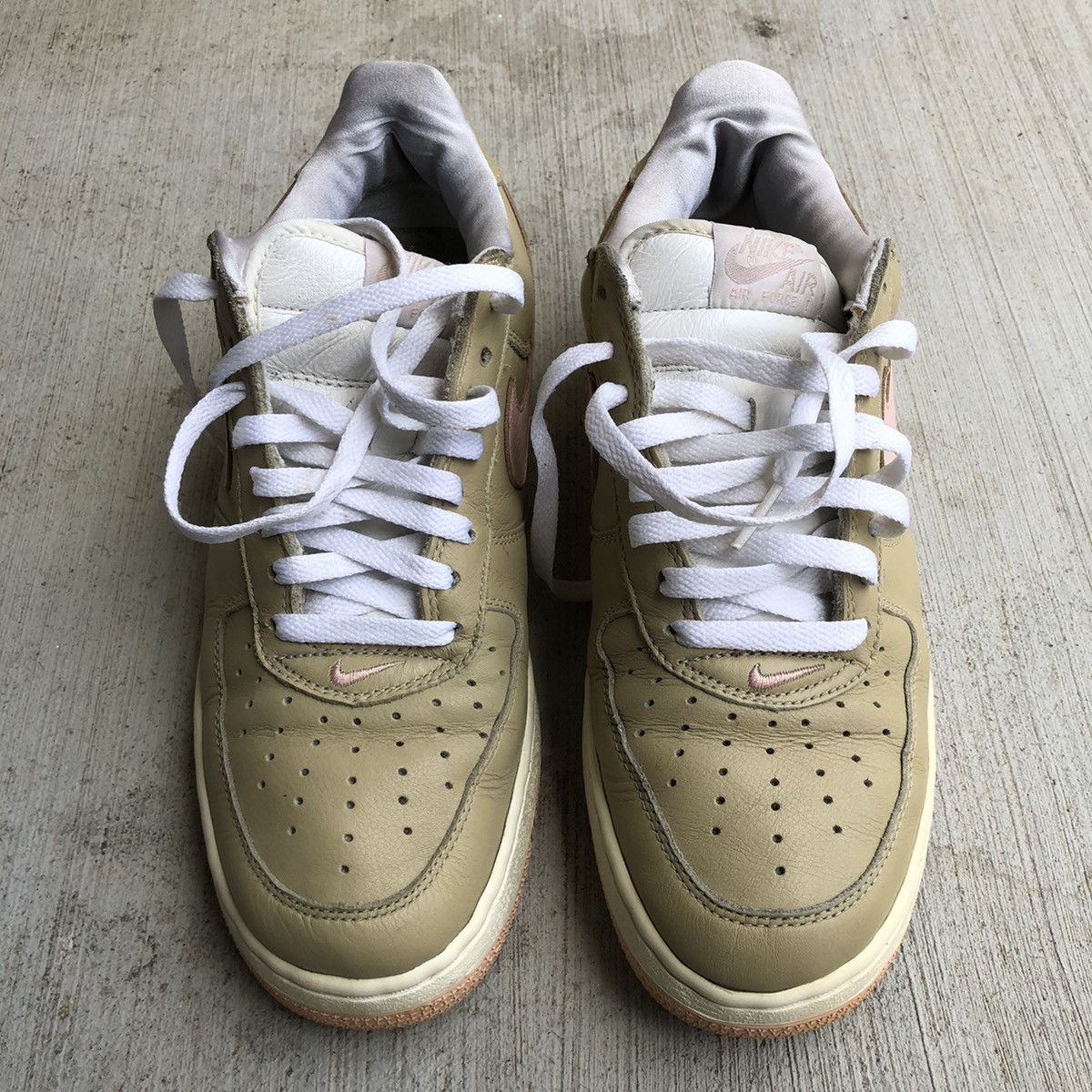 Nike Air Force 1 Low Linen CO.JP 2001 Japan Exclusive 630117-261 Size US 9.5 / EU 42-43 - 4 Thumbnail