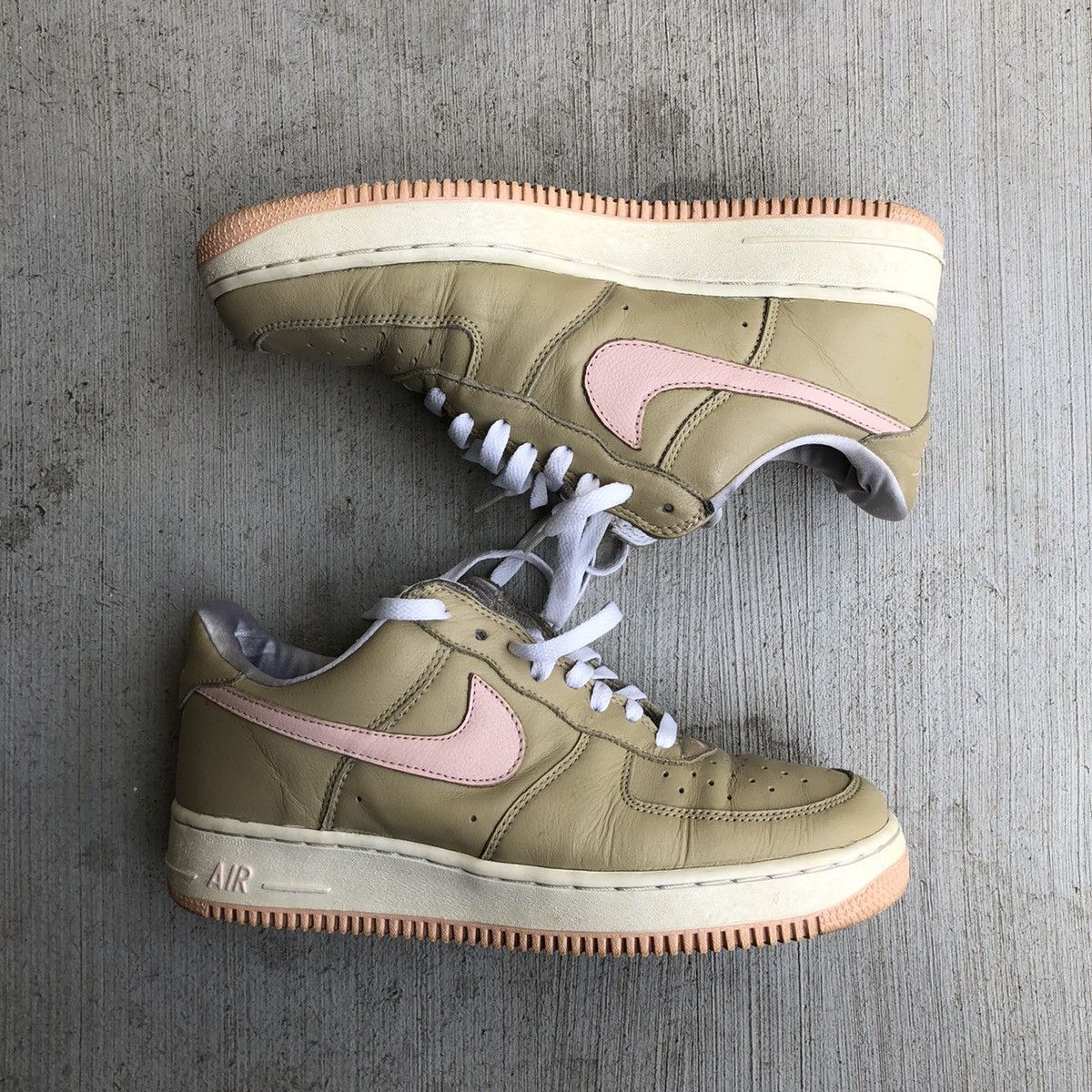 Nike Air Force 1 Low Linen CO.JP 2001 Japan Exclusive 630117-261 Size US 9.5 / EU 42-43 - 2 Thumbnail