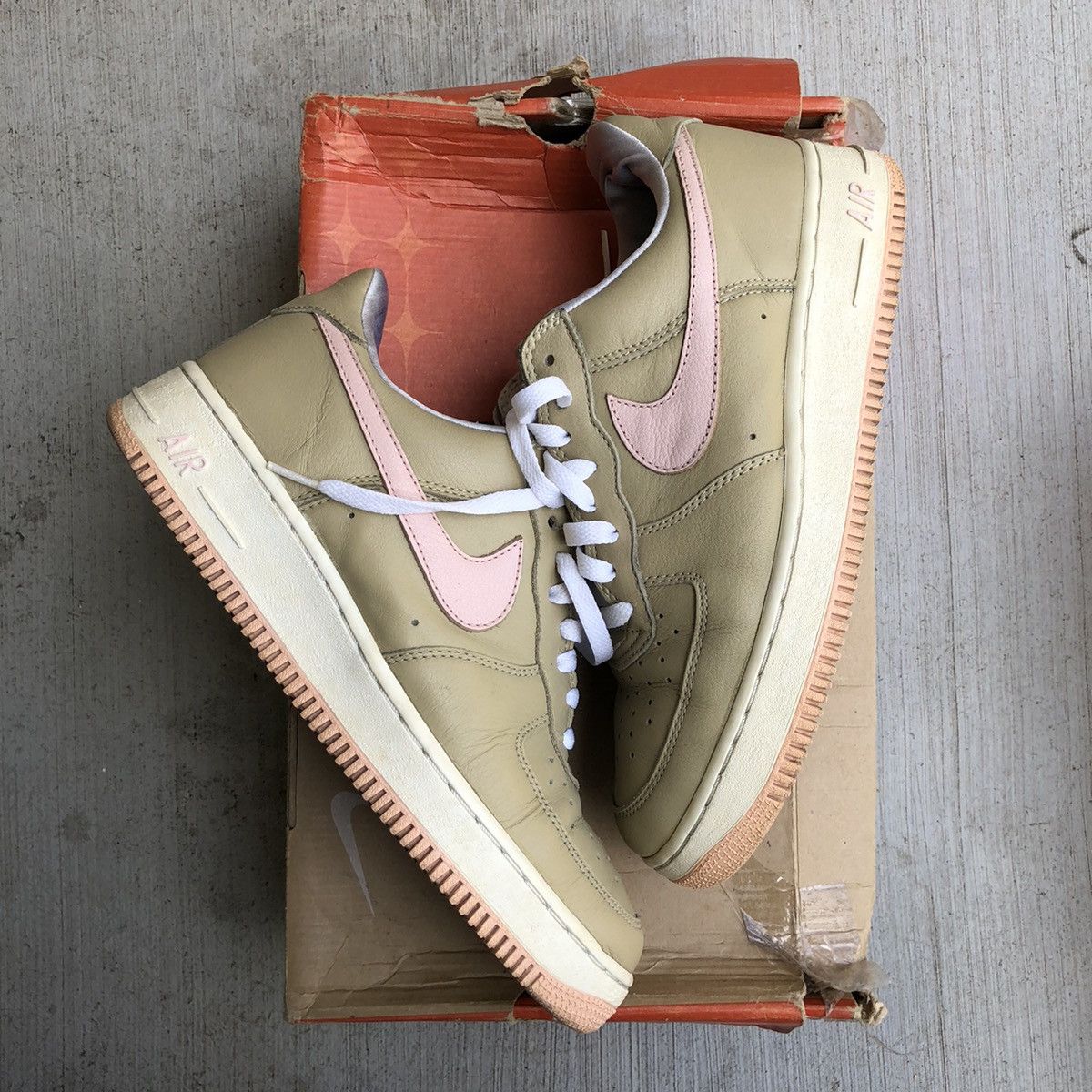Nike Air Force 1 Low Linen CO.JP 2001 Japan Exclusive 630117-261 Size US 9.5 / EU 42-43 - 1 Thumbnail