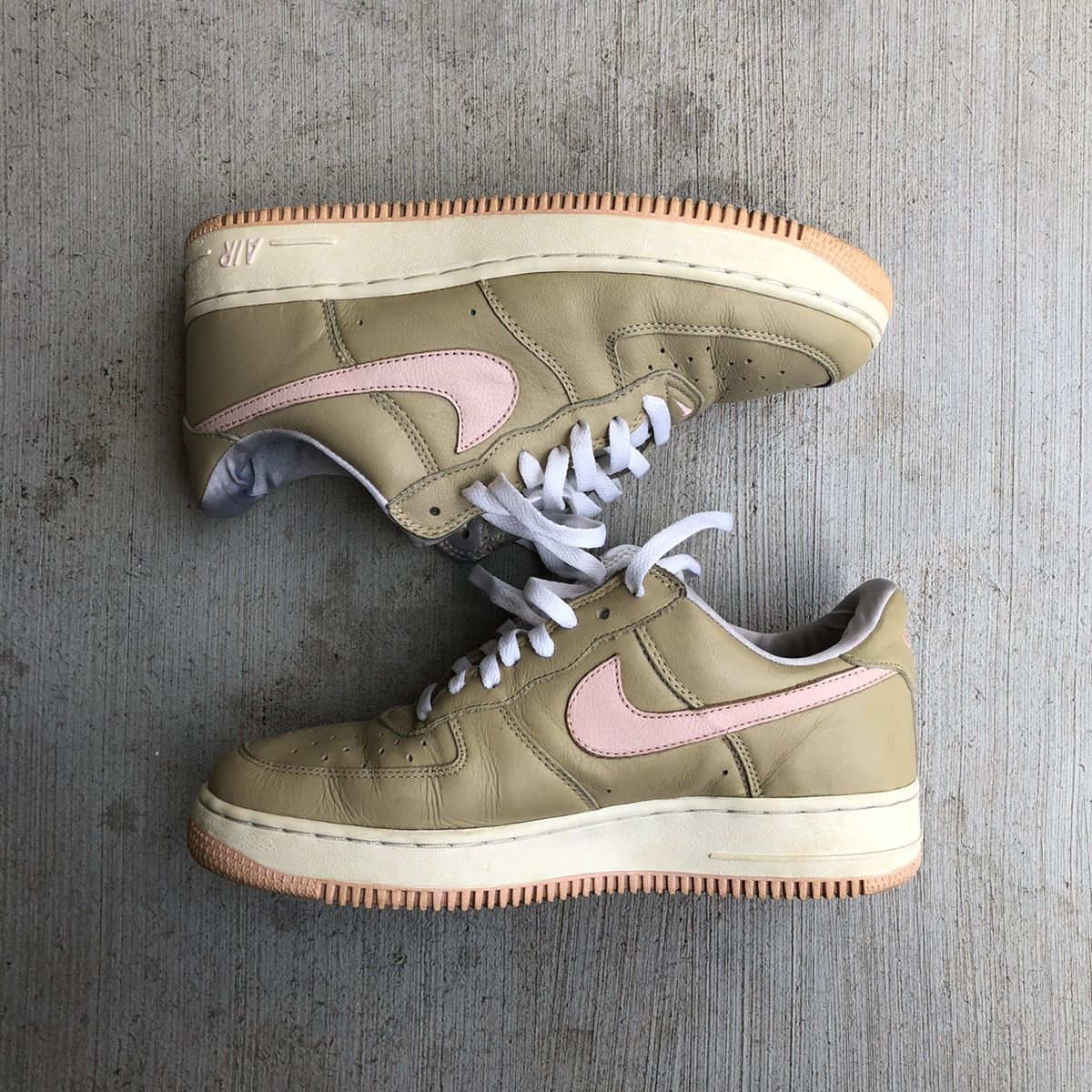 Nike Air Force 1 Low Linen CO.JP 2001 Japan Exclusive 630117-261 Size US 9.5 / EU 42-43 - 3 Thumbnail